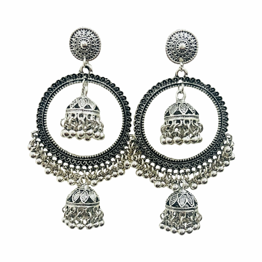 Ear13 Imitation Earrings - front view