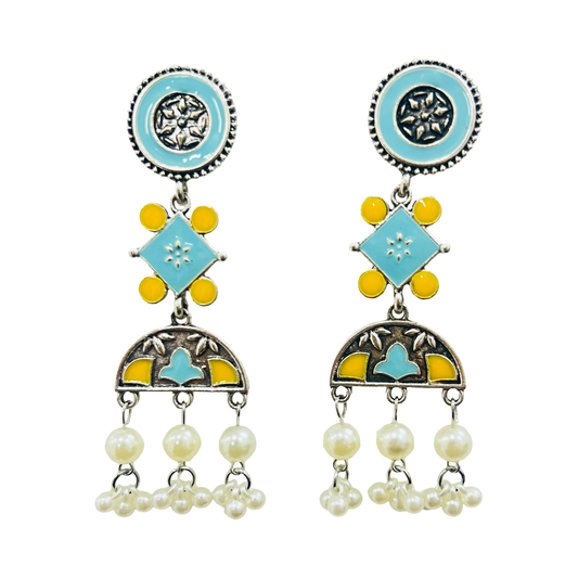 Ear15 Imitation Earrings - front view