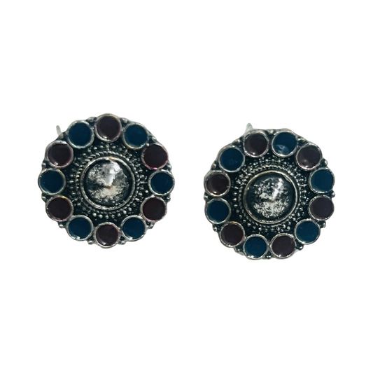 Ear18 Imitation Earrings - front view