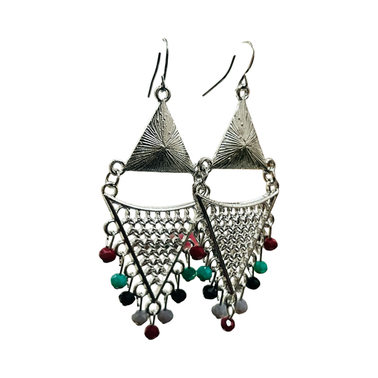 Ear19 Imitation Earrings - front view
