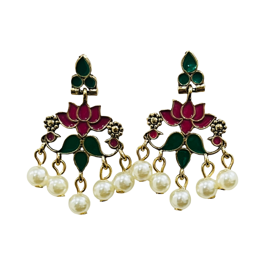 Ear22 Imitation Earrings - front view