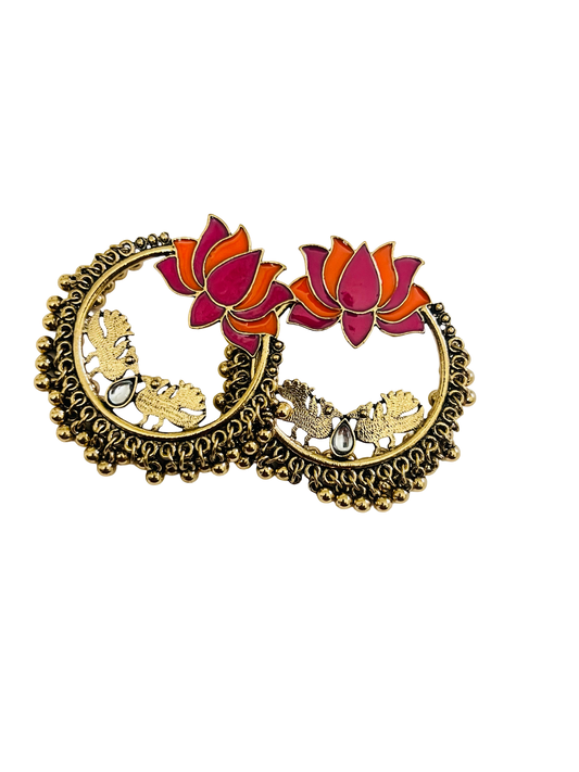 Ear5 Imitation Earrings - front view