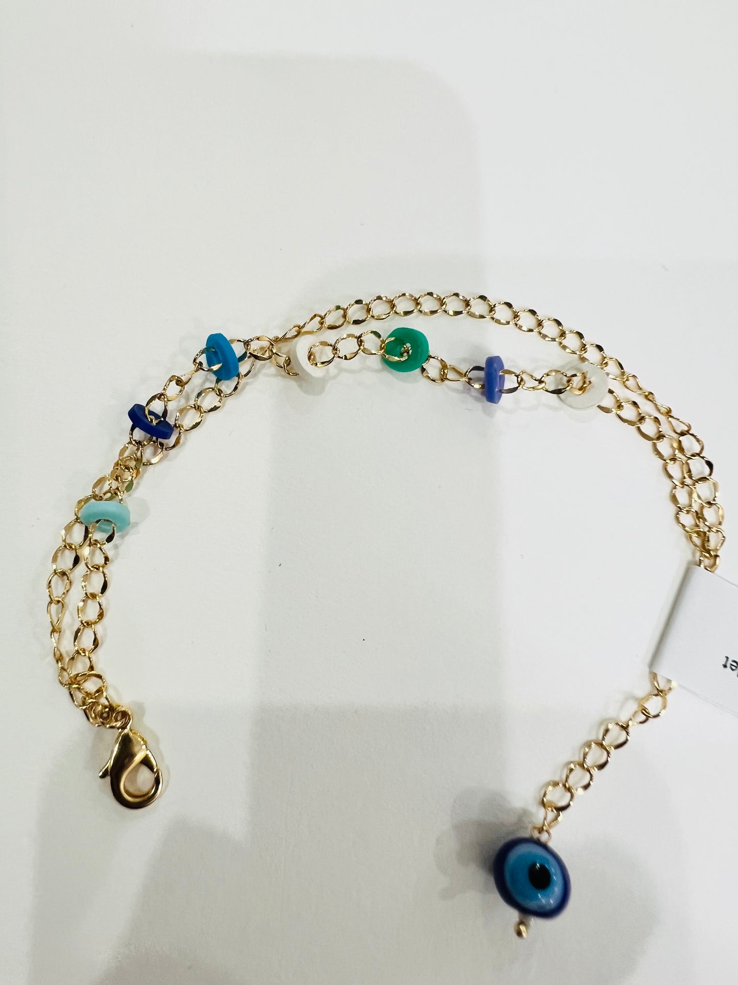 Colorful Charm Chain Bracelet