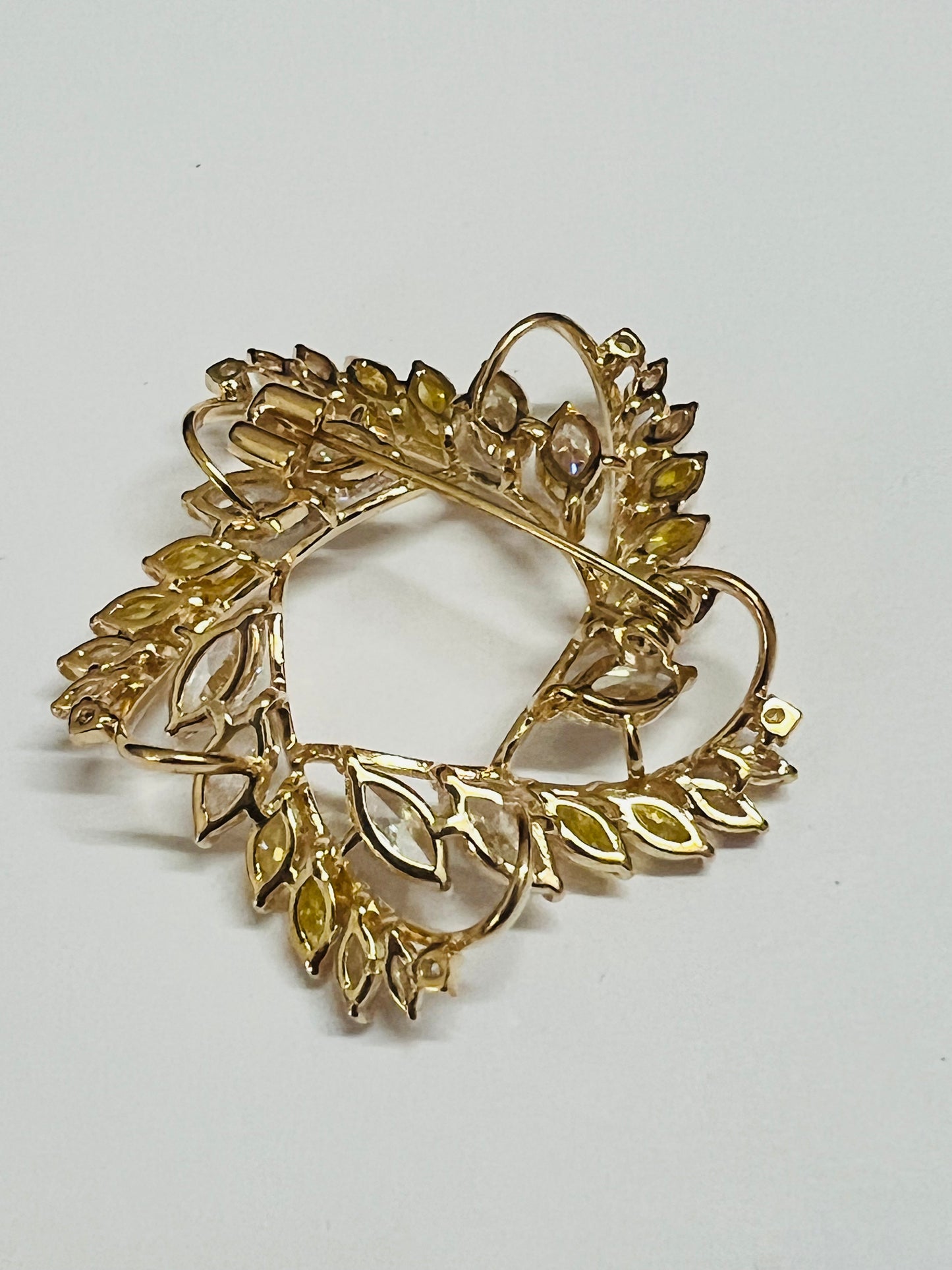 Aurora Star Crystal Brooch