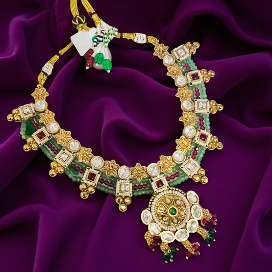 Kundan Royale Imitation Necklace Set