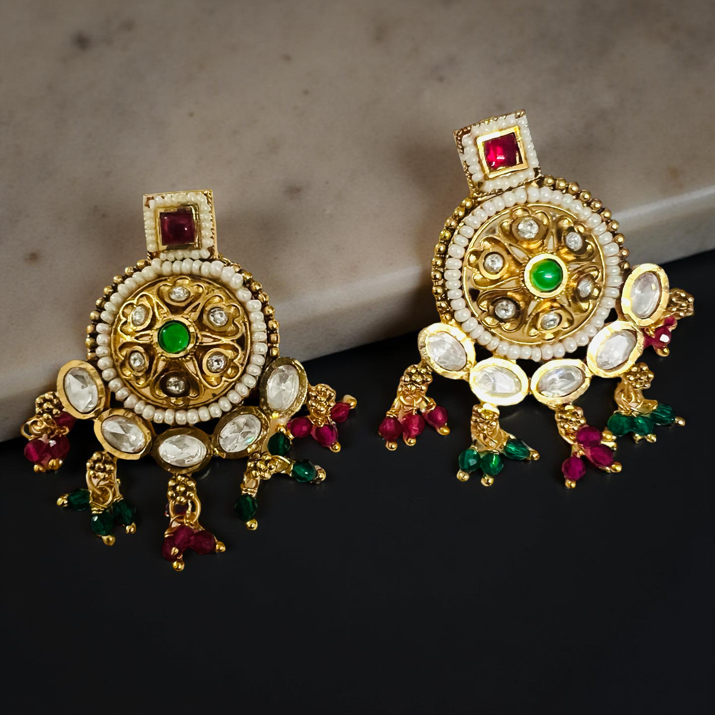 Kundan Royale Imitation Necklace Set