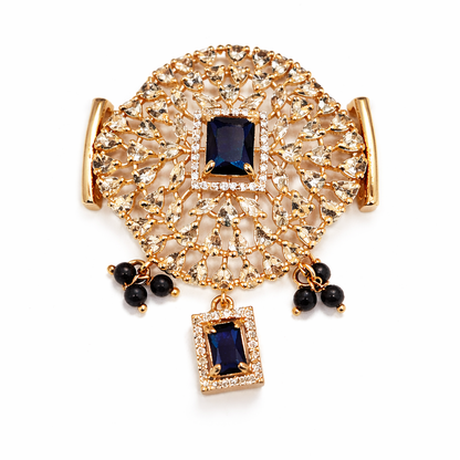 Midnight Pearl Majesty Imitation Necklace Set