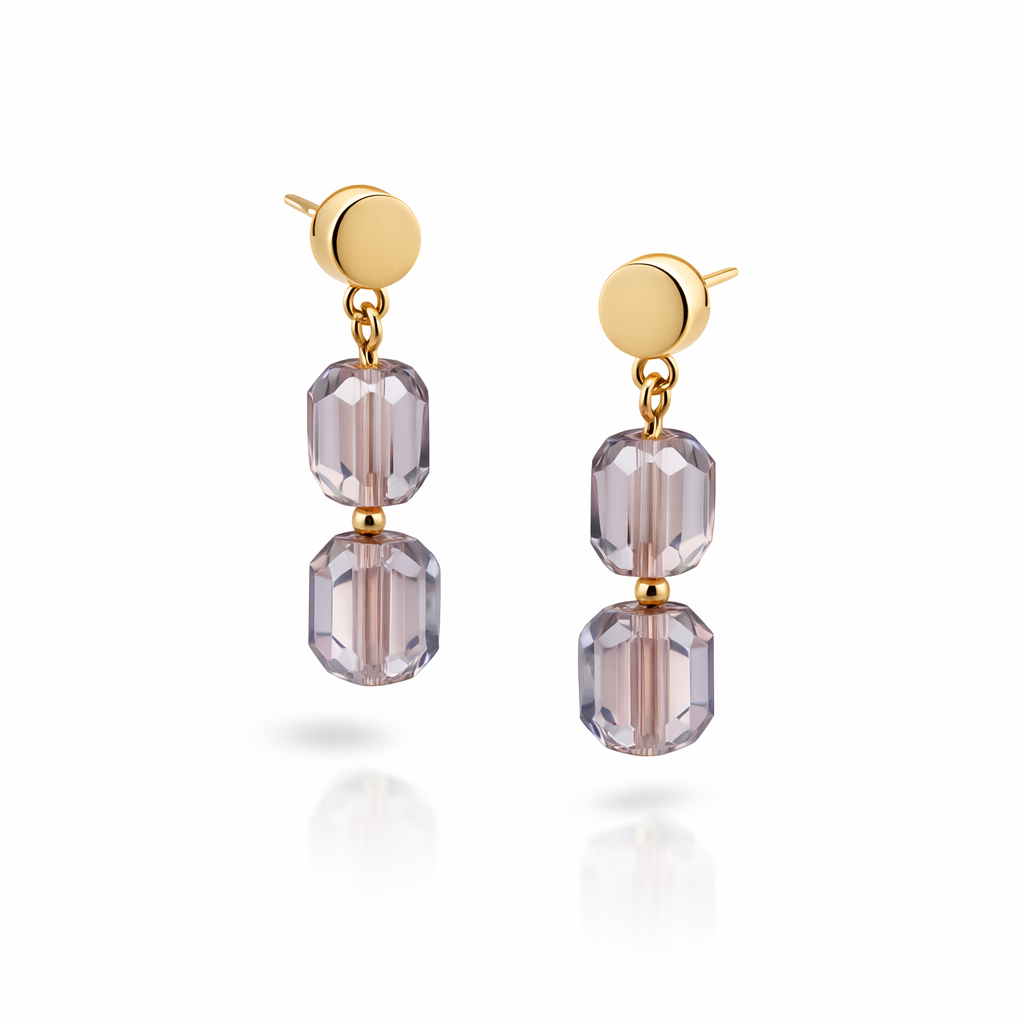 Midnight Glow Semi-Precious Stone Necklace Set