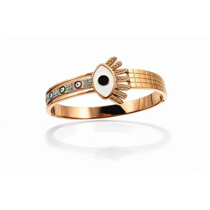 Evil Eye Luxe Rose Gold Bracelet