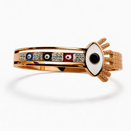 Evil Eye Luxe Rose Gold Bracelet