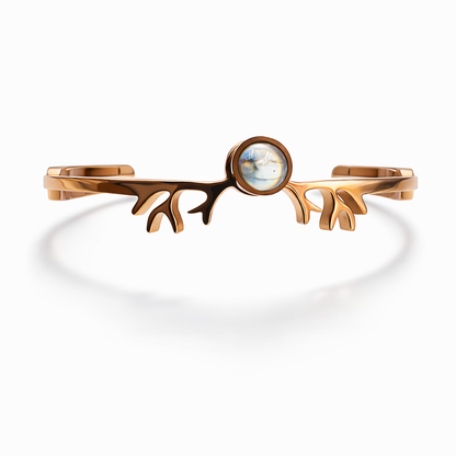 Aurora Branch Rose Gold Bracelet