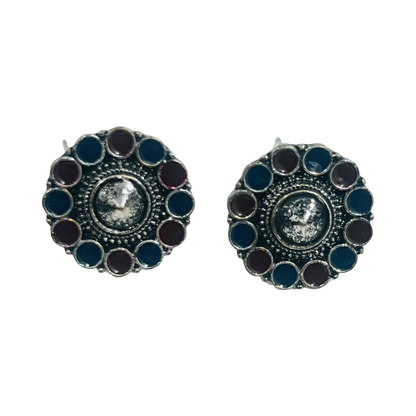 Ear18 Imitation Earrings - front view