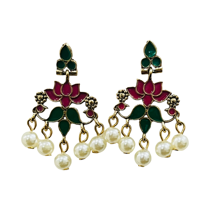 Ear22 Imitation Earrings - front view