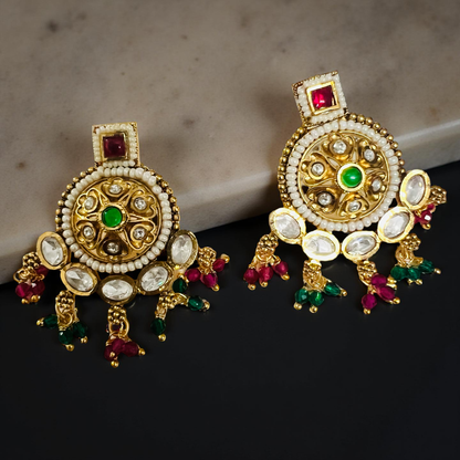 Kundan Royale Imitation Necklace Set